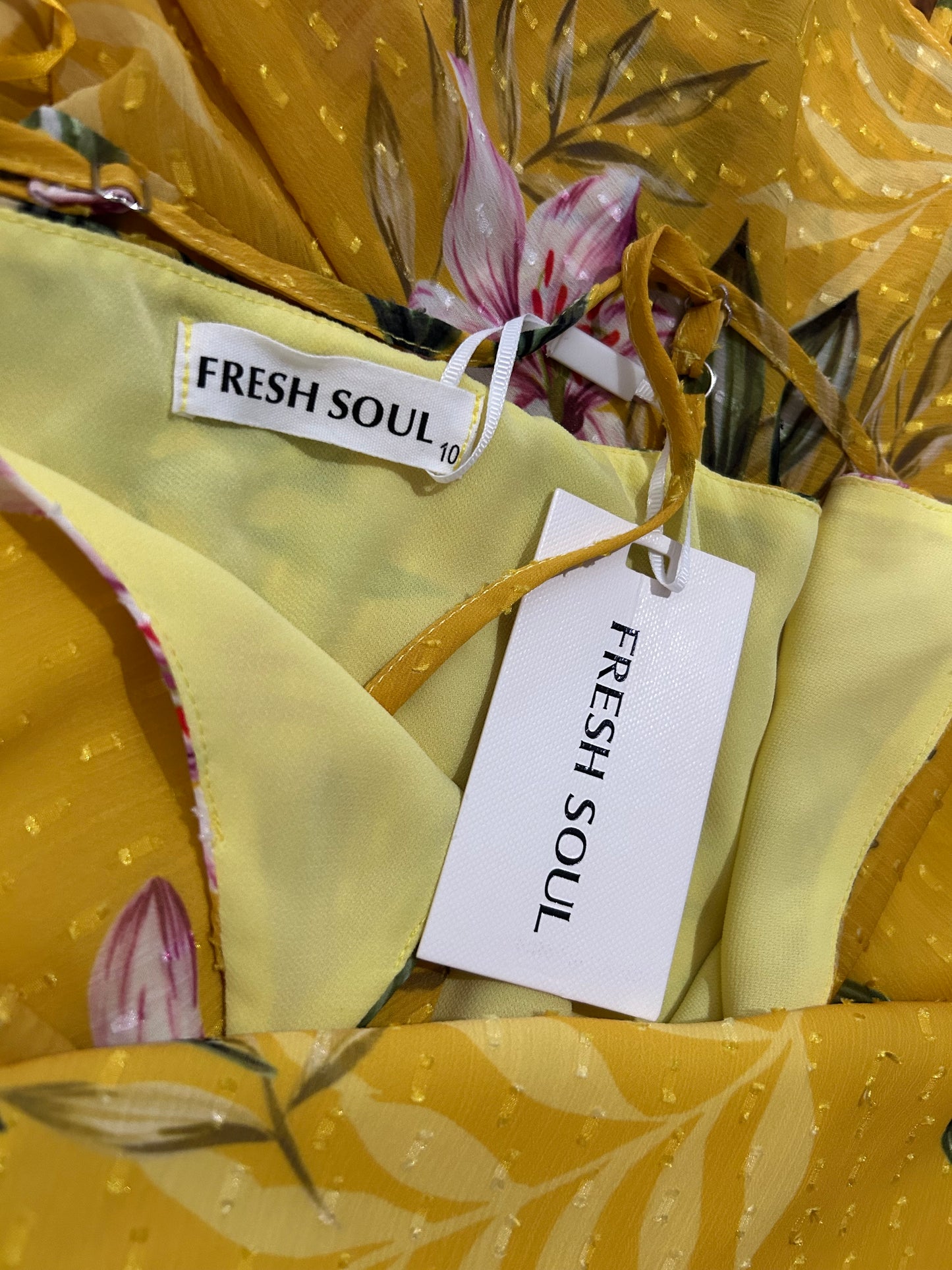 Fresh Soul wrap dress Size 10