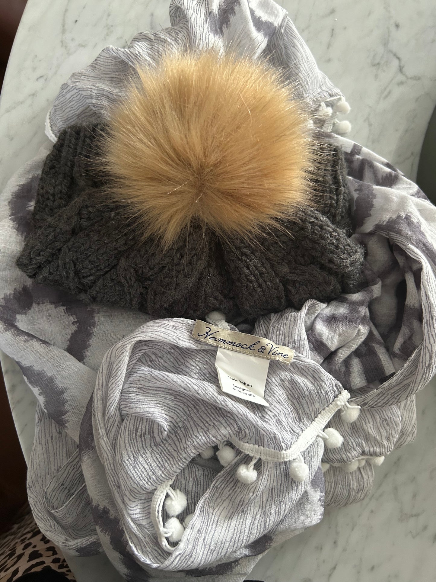 Beanie & Scarf adult size