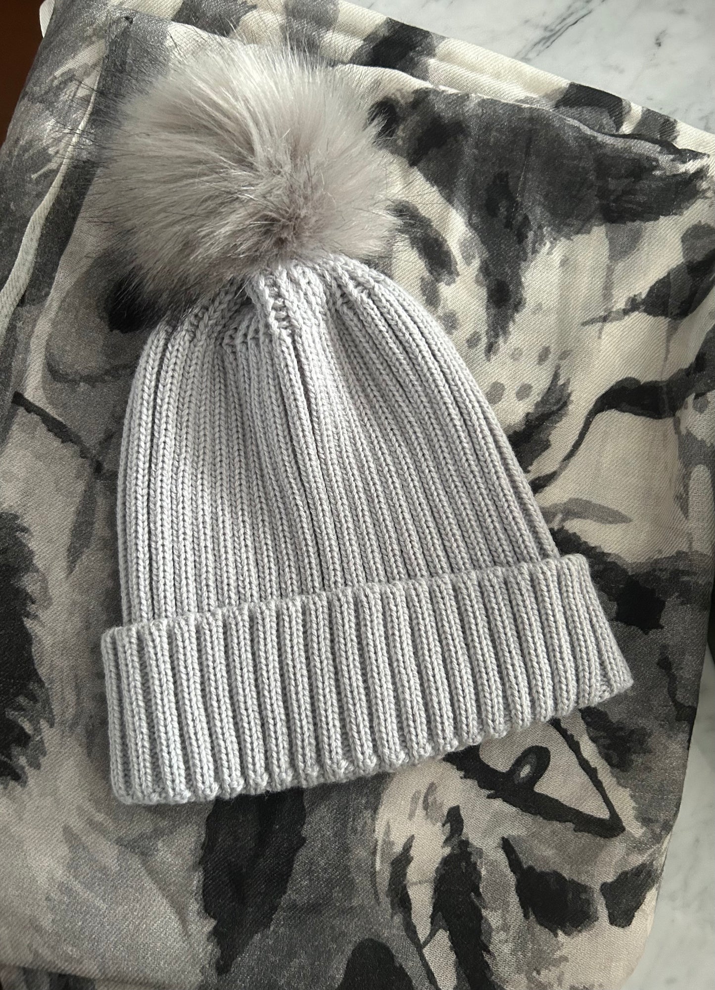 Beanie& Scarf adult size