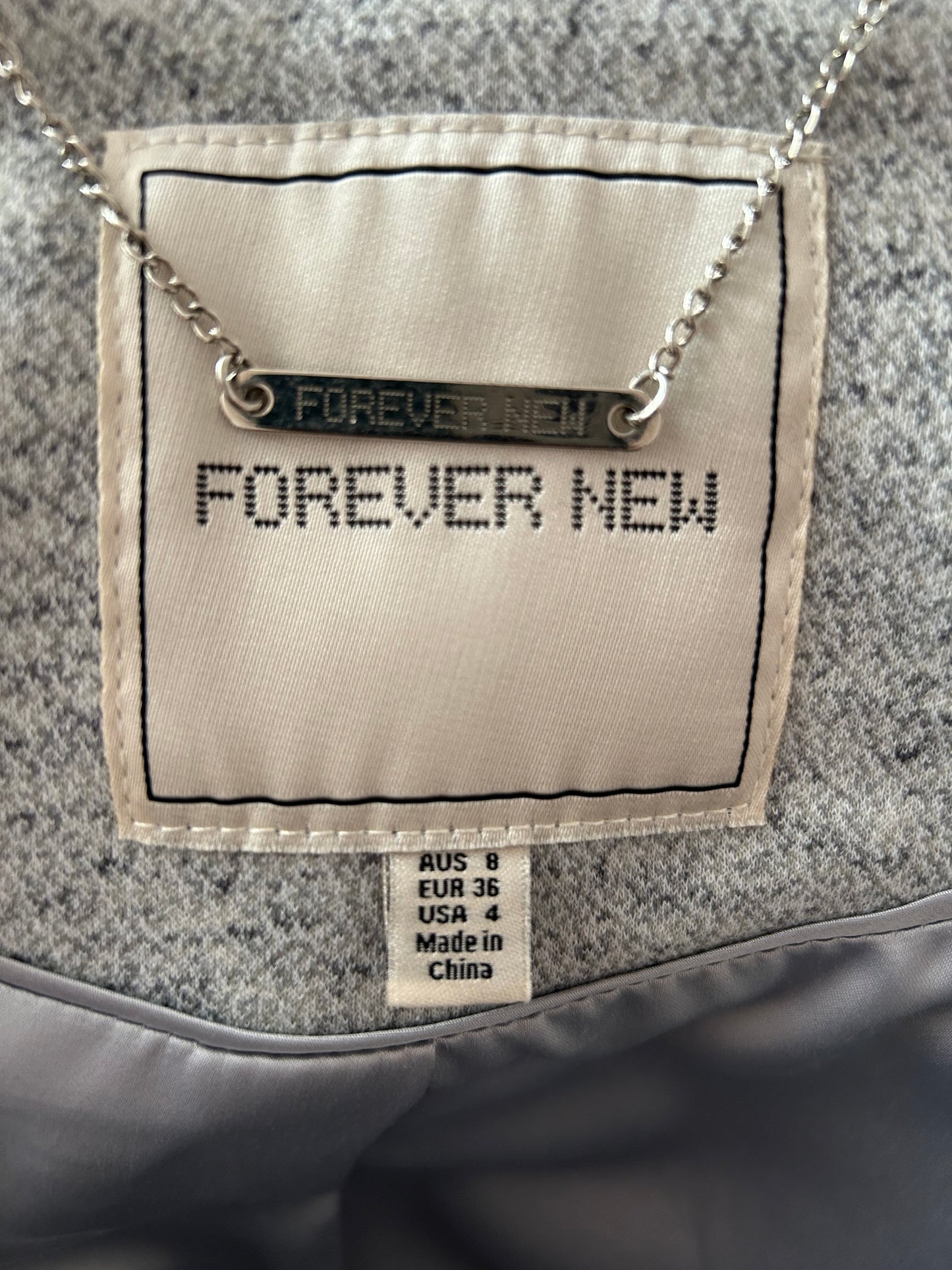 FOREVER NEW jacket size 8