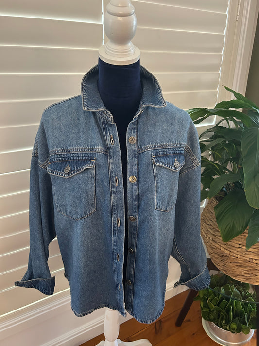ONLY denim shirt size S