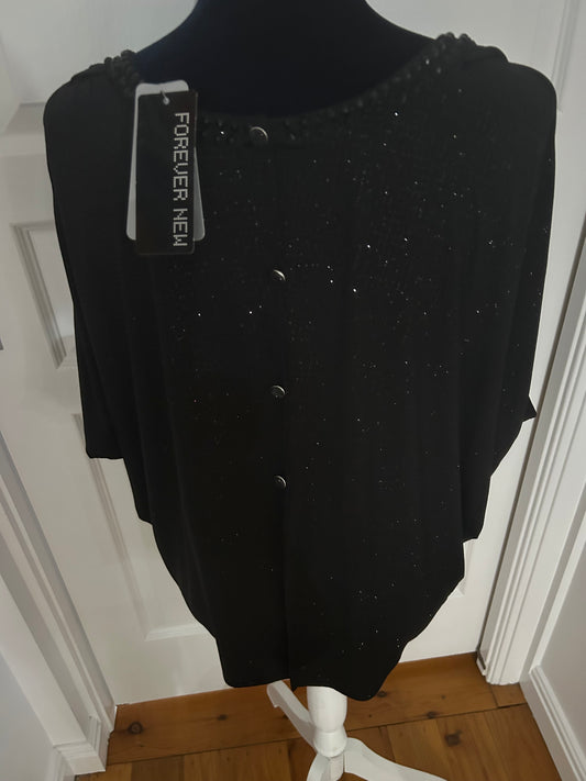 Forever New sparkle top size 14