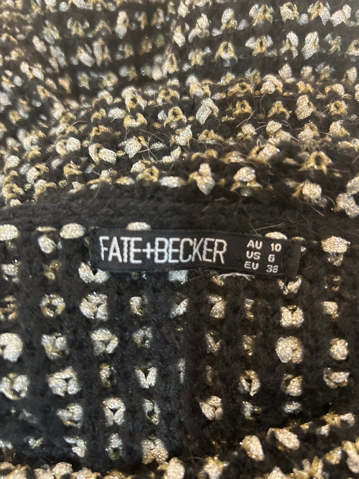 Fate&Becker jumper size 10