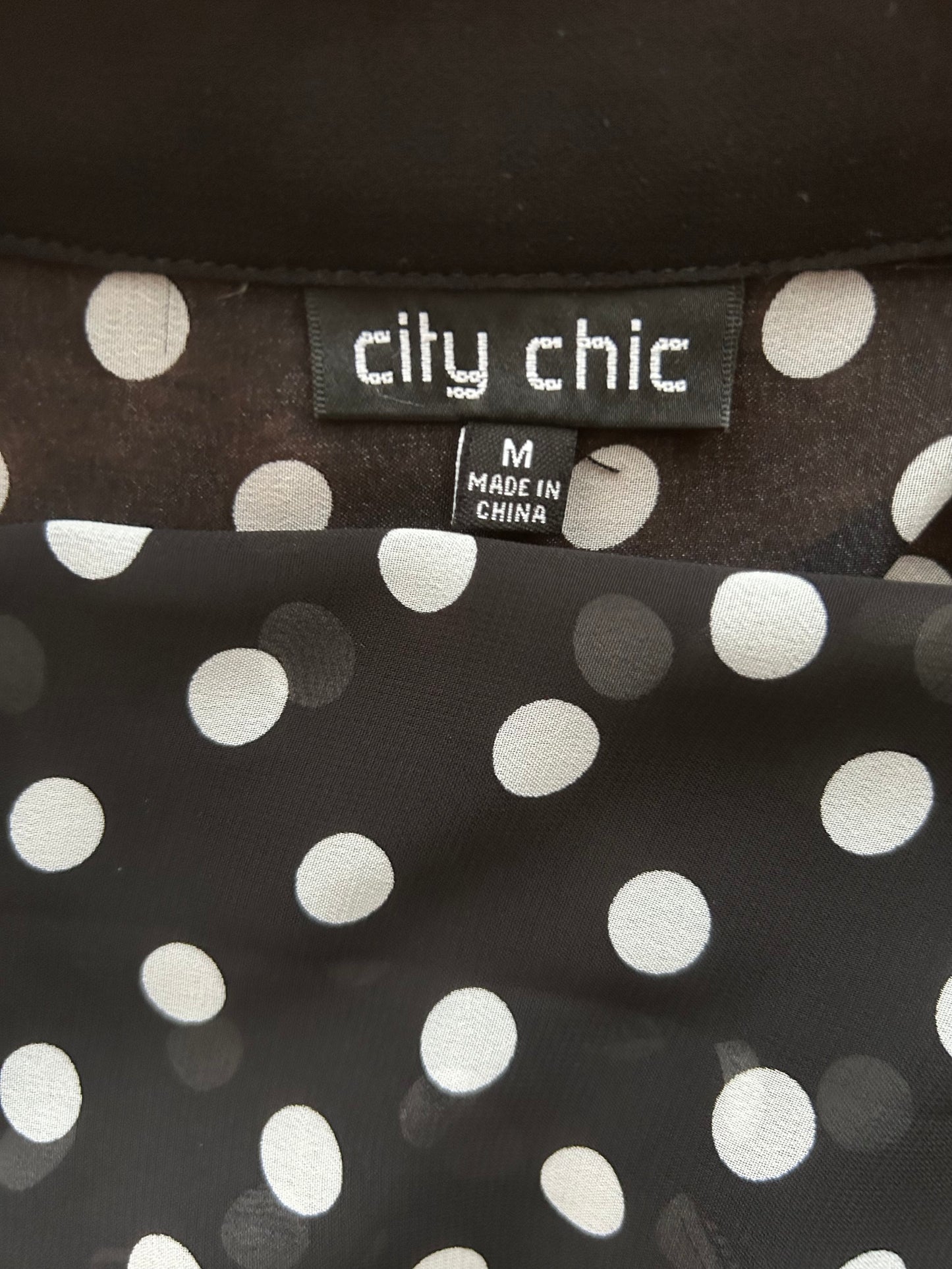 City Chic blouse size M