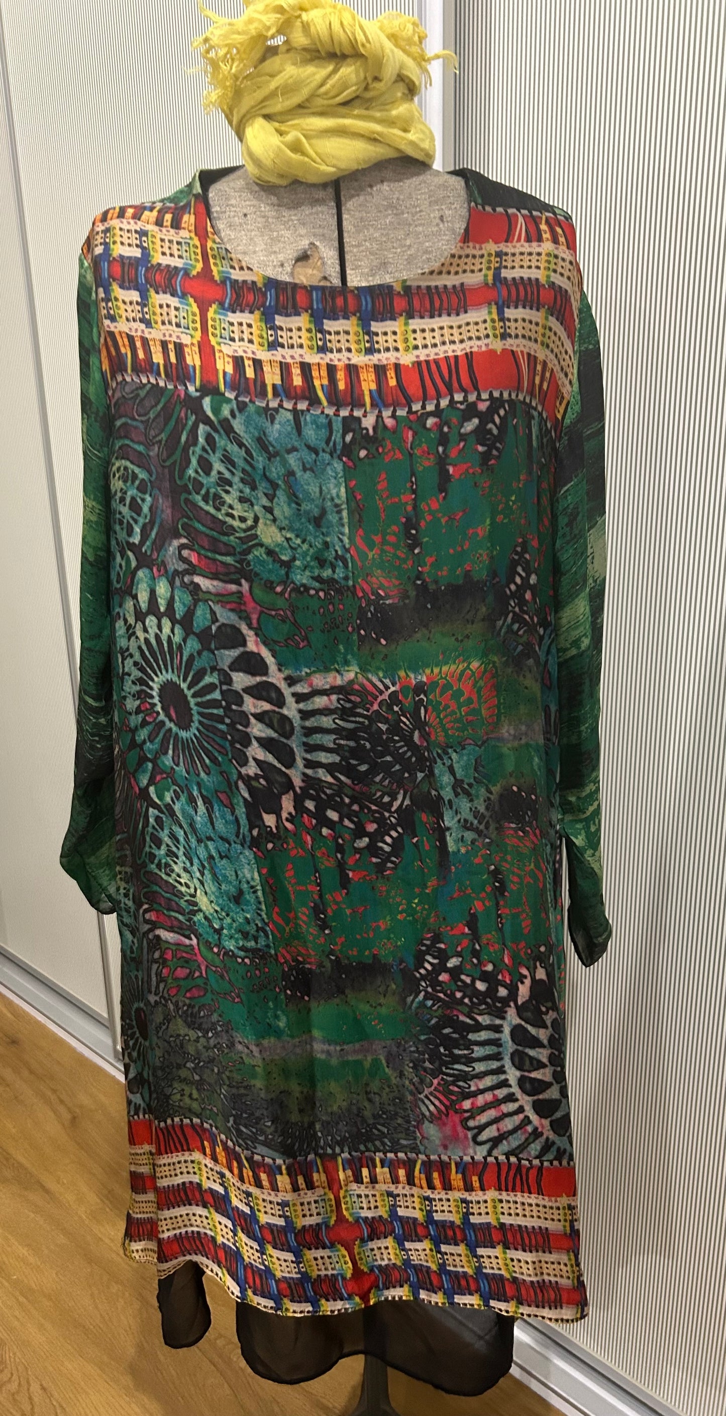 ORCHIDS dress size 14