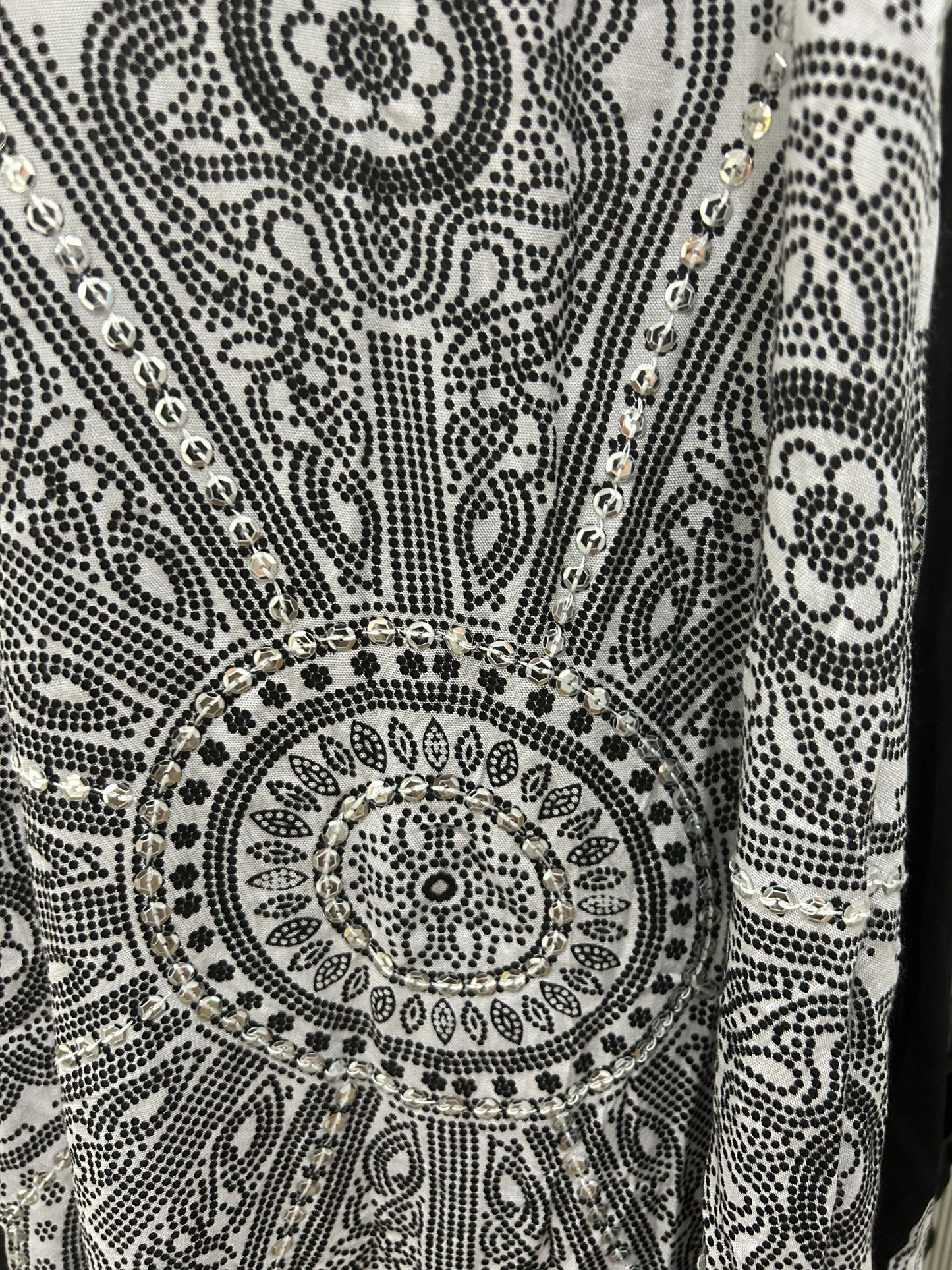 Red Lotus kaftan size one size