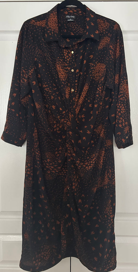 city chic dress size M