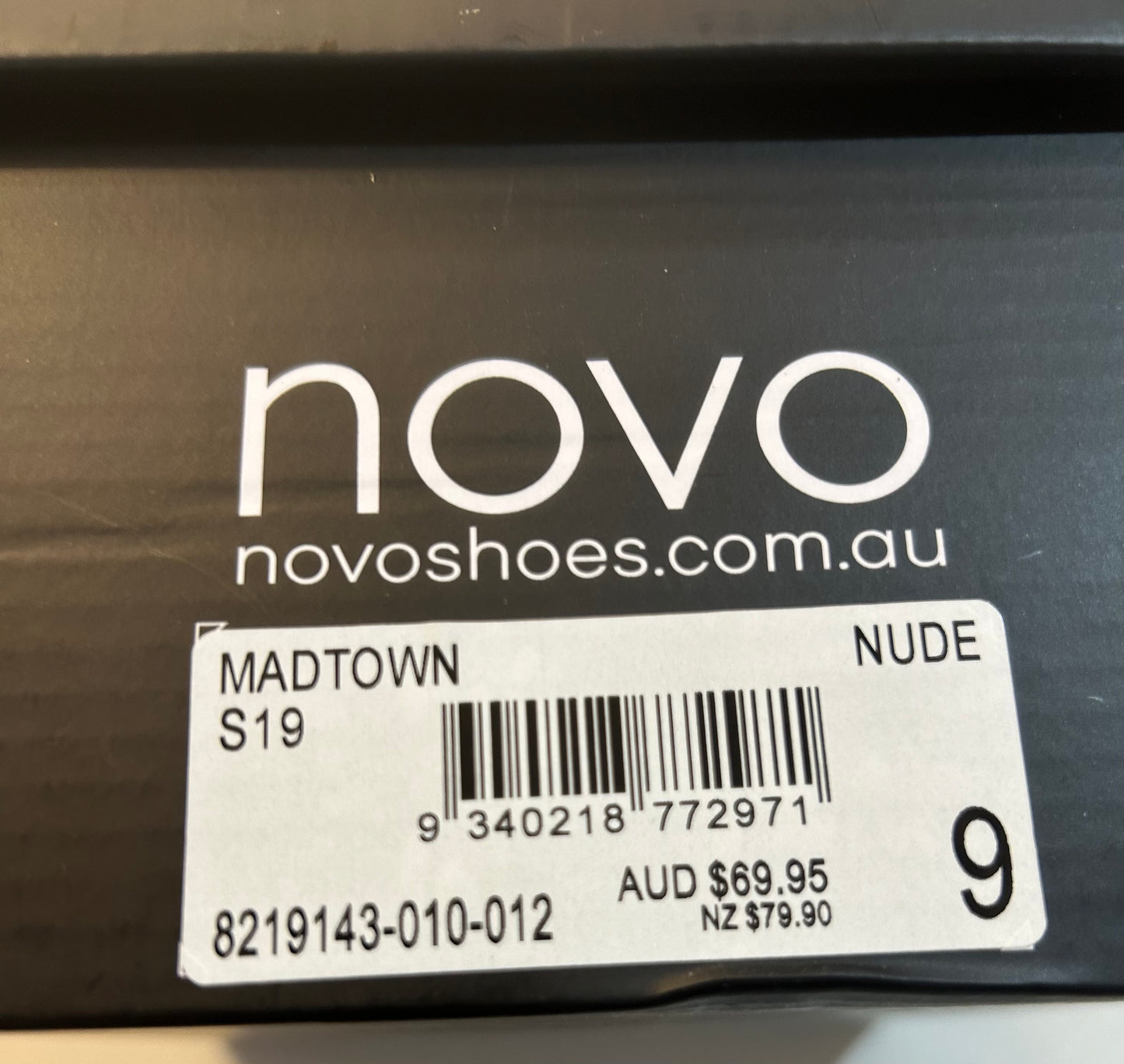 NoVO heels size 9