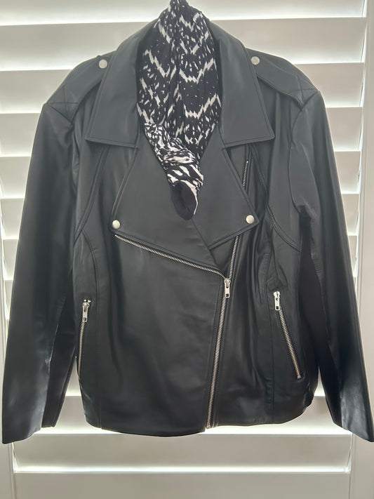 Leather Jacket size 14?
