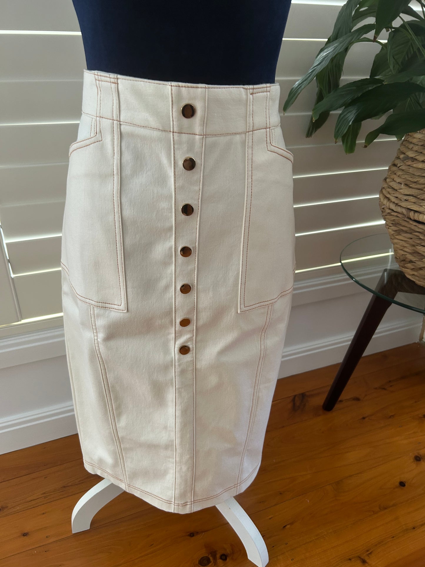 SHEIKE denim skirt size 16