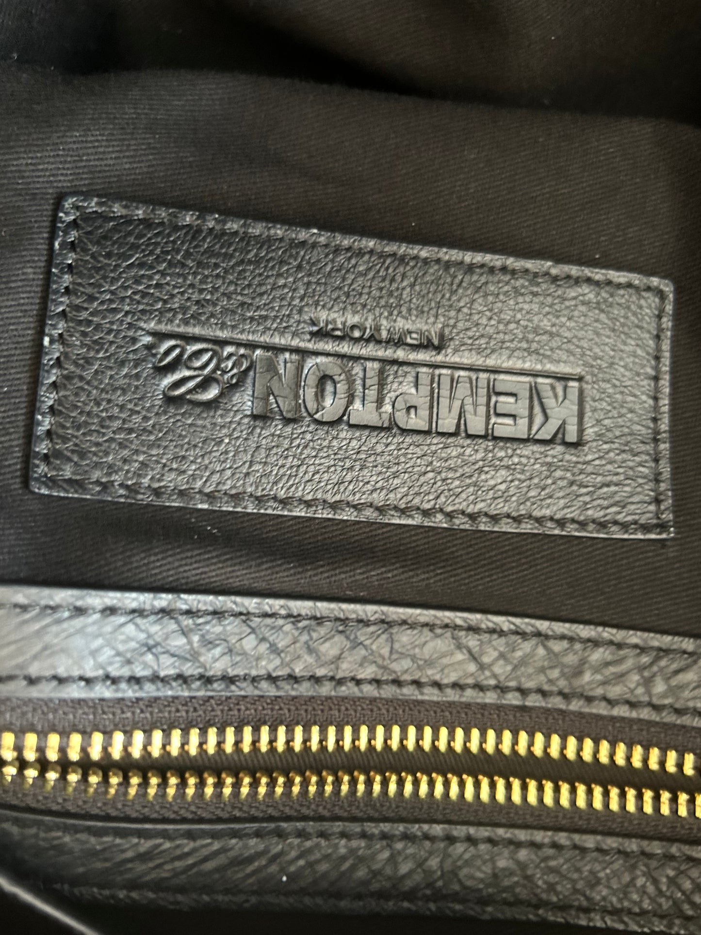 Kempton & Co leather bag