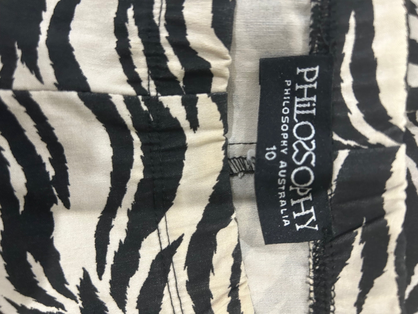 PHILOSSOPHY pants size 10