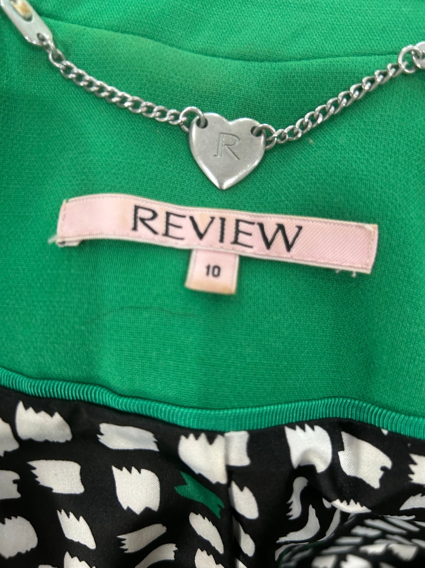 Review jacket size 10