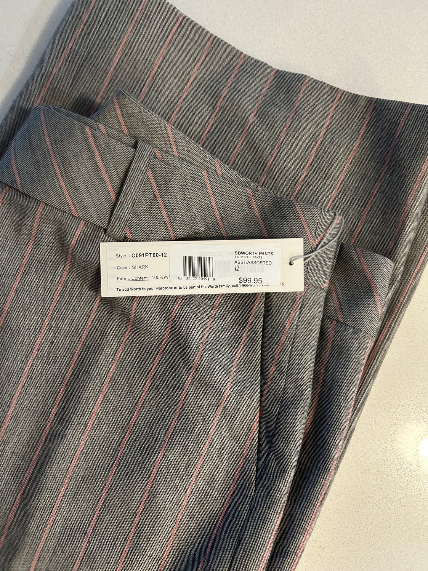 WORTH pant suit size 12 2 pce