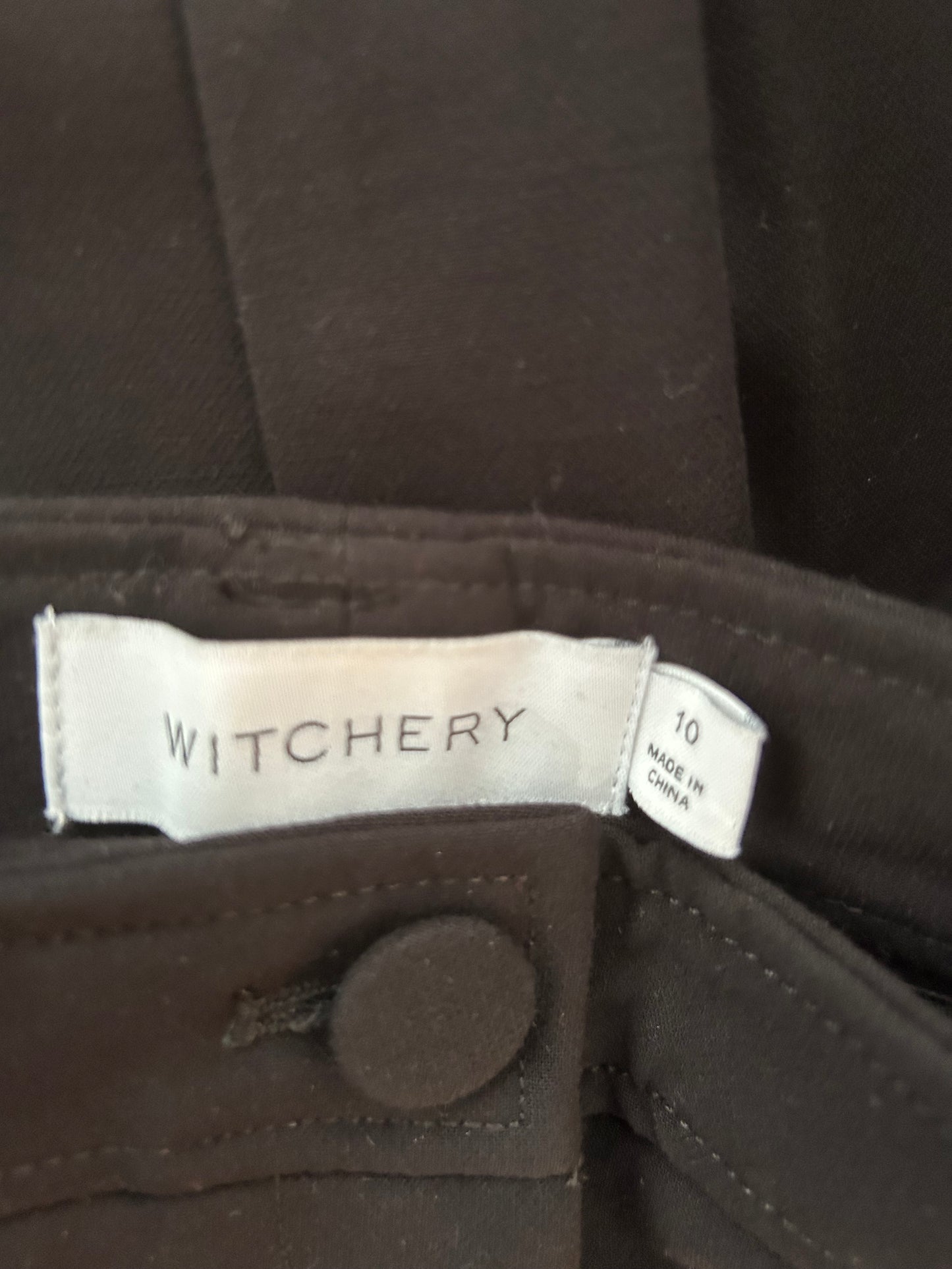 Witchery pants size 10